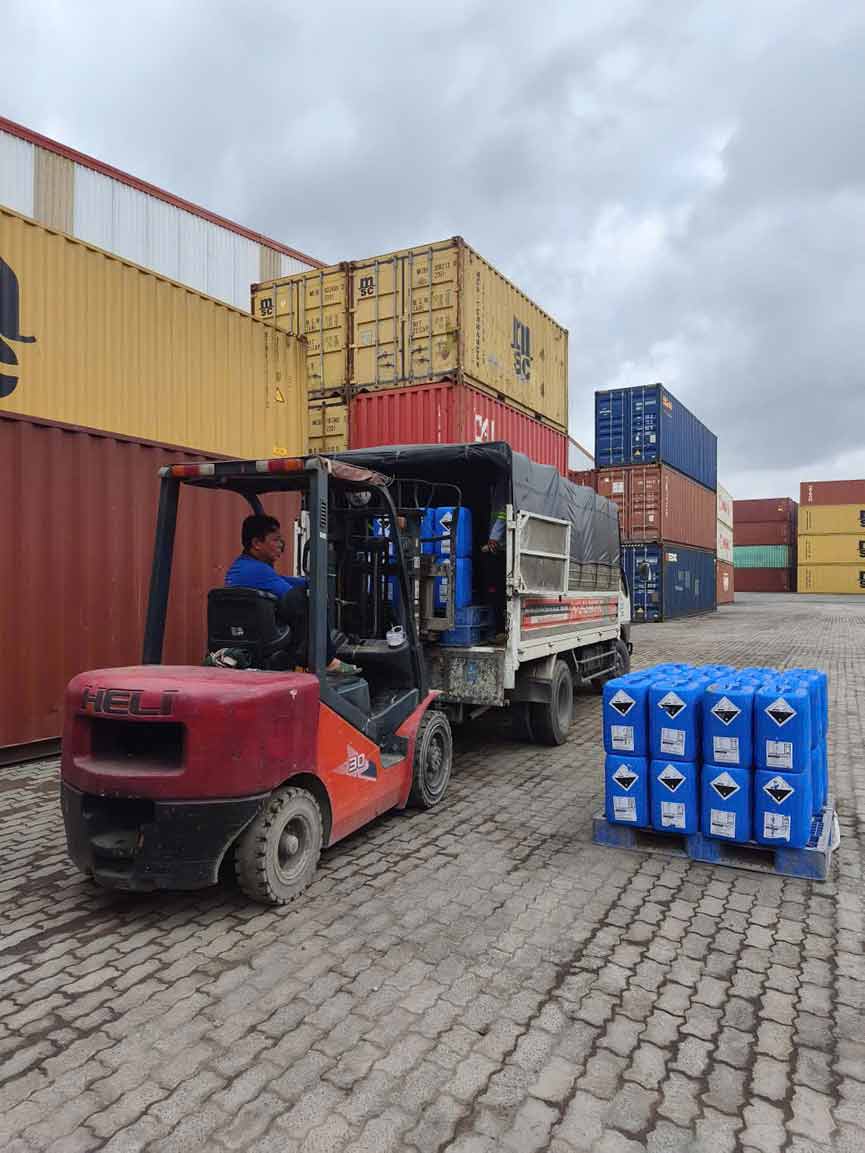 CHEMI VINA khi cần cung cấp hóa chất xử lý nước thải tại KCN Bá Thiện