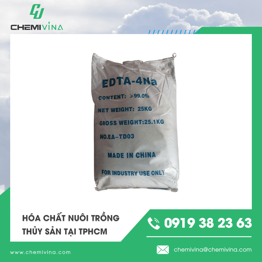 HÓA CHẤT NUÔI TRỒNG THỦY SẢN TẠI TPHCM - LỰA CHỌN QUAN TRỌNG CHO AO NUÔI HIỆU QUẢ