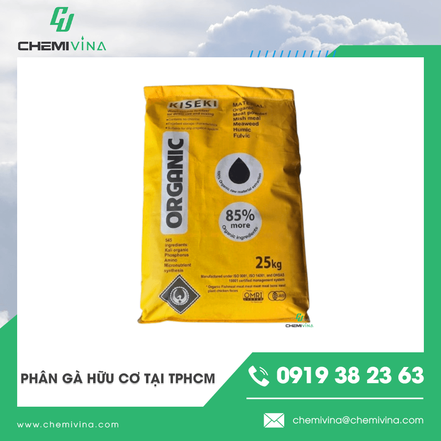 PHÂN GÀ HỮU CƠ TẠI TPHCM GIÚP CÂY PHÁT TRIỂN BỀN VỮNG