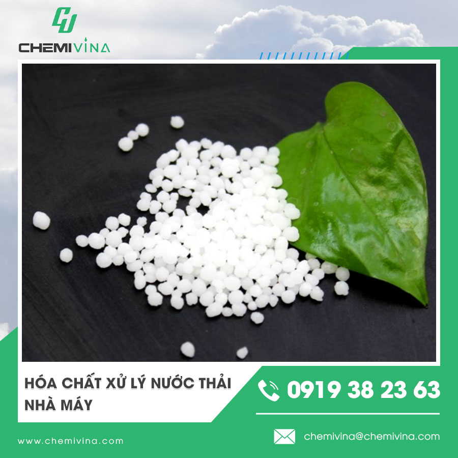 Hóa chất xử lý nước thải nhà máy: Các nhóm hóa chất và ứng dụng