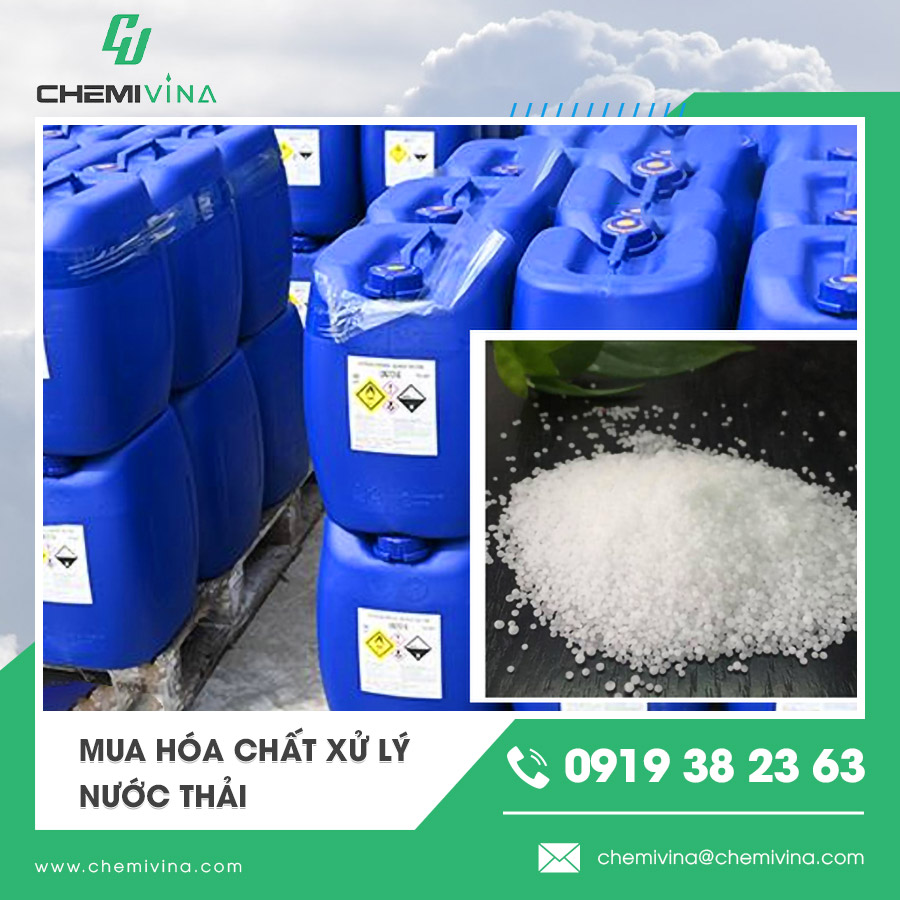 Mua hóa chất xử lý nước thải - Kinh nghiệm lựa chọn và sử dụng hiệu quả