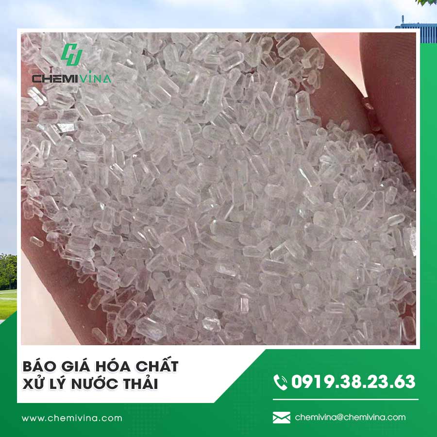 Báo giá hóa chất xử lý nước thải phụ thuộc vào những yếu tố nào?
