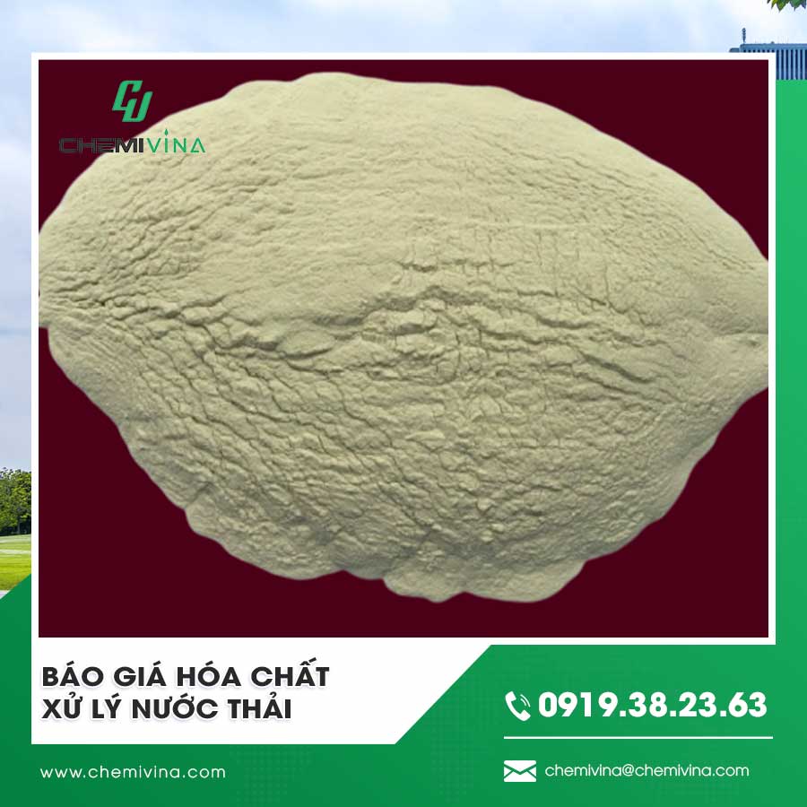 Báo giá hóa chất xử lý nước thải